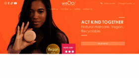 What Wedoact.com website looked like in 2021 (3 years ago)