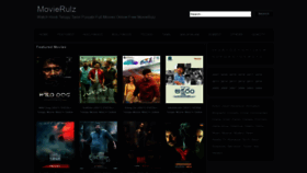 What Watchmovierulz.me website looked like in 2021 (3 years ago)