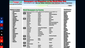 What Worldnewspaperlink.com website looked like in 2021 (3 years ago)