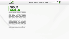 What Wateen.com website looked like in 2021 (3 years ago)