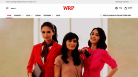 What Wrp-diet.com website looked like in 2021 (3 years ago)