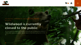 What Wildwoodtrust.org website looked like in 2021 (3 years ago)