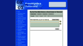 What Www-mathtutor.com website looked like in 2021 (4 years ago)
