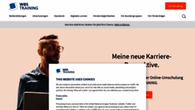 What Wbstraining.de website looked like in 2021 (3 years ago)