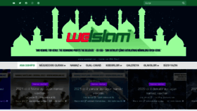What Weislam.az website looked like in 2021 (3 years ago)