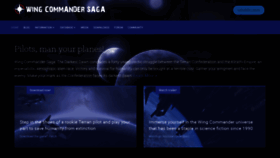 What Wcsaga.com website looked like in 2021 (3 years ago)