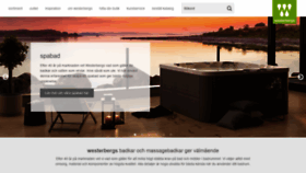 What Westerbergs.se website looked like in 2021 (3 years ago)
