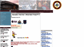 What Westhamonline.net website looked like in 2021 (3 years ago)