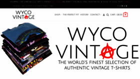 What Wycovintage.com website looked like in 2021 (5 years ago)