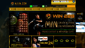What Win228.com website looked like in 2021 (3 years ago)
