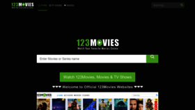 What W-123movies.com website looked like in 2021 (3 years ago)
