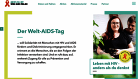 What Welt-aids-tag.de website looked like in 2021 (2 years ago)