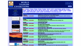 What World-tourism-exhibitions.com website looked like in 2021 (3 years ago)