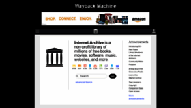 What Wayback.com website looked like in 2021 (3 years ago)