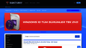 What Warezturkey.org website looked like in 2021 (3 years ago)