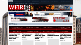 What Wfirnews.com website looked like in 2021 (3 years ago)