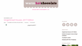 What Warmhotchocolate.com website looked like in 2021 (3 years ago)