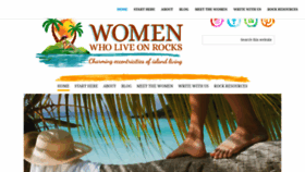 What Womenwholiveonrocks.com website looked like in 2021 (3 years ago)