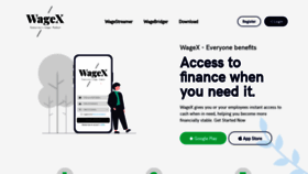 What Wagex.ng website looked like in 2021 (3 years ago)