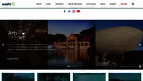 What Wmht.org website looked like in 2021 (5 years ago)