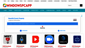 What Windowspcapp.com website looked like in 2021 (2 years ago)