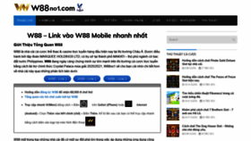 What W88no1.com website looked like in 2021 (3 years ago)