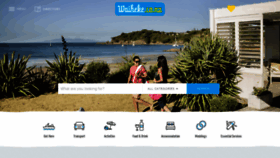 What Waiheke.co.nz website looked like in 2021 (2 years ago)