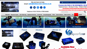 What Widescreen-centre.co.uk website looked like in 2021 (3 years ago)