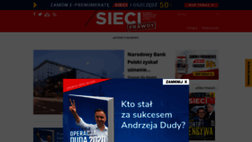 What Wsieciprawdy.pl website looked like in 2021 (3 years ago)