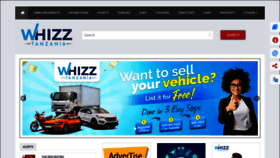 What Whizztanzania.com website looked like in 2021 (3 years ago)