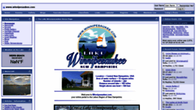 What Winnipesaukee.com website looked like in 2021 (2 years ago)
