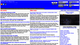 What Webb-site.com website looked like in 2021 (2 years ago)