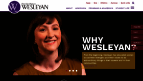 What Wesleyancollege.edu website looked like in 2021 (2 years ago)