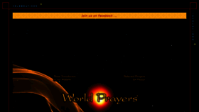 What Worldprayers.org website looked like in 2021 (2 years ago)