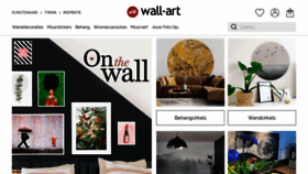 What Wall-art.nl website looked like in 2021 (2 years ago)