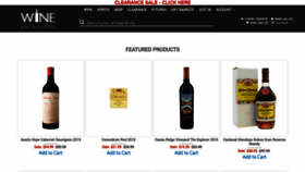 What Wineanthology.com website looked like in 2021 (2 years ago)