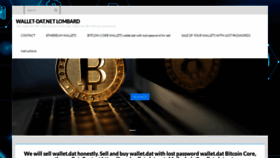 What Wallet-dat.net website looked like in 2021 (4 years ago)