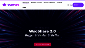 What Wsoshare.com website looked like in 2021 (2 years ago)