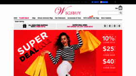 What Wigsbuy.com website looked like in 2021 (2 years ago)