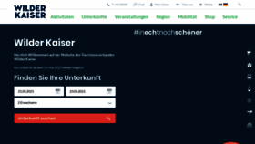 What Wilderkaiser.info website looked like in 2021 (2 years ago)