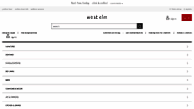 What Westelm.com.au website looked like in 2021 (2 years ago)