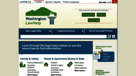 What Washingtonlawhelp.org website looked like in 2021 (2 years ago)