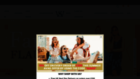 What Wholesaleshopping.co.uk website looked like in 2021 (5 years ago)