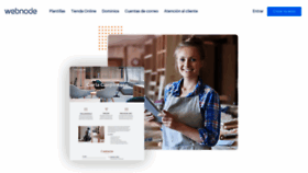 What Webnode.cl website looked like in 2021 (4 years ago)