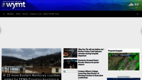 What Wymt.com website looked like in 2021 (4 years ago)