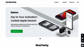 What Wootechy.com website looked like in 2021 (2 years ago)