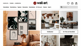 What Wall-art.de website looked like in 2021 (2 years ago)