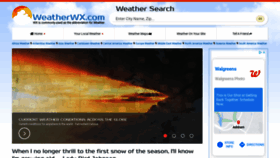 What Weatherwx.com website looked like in 2021 (2 years ago)