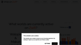 What Whatsonzwift.com website looked like in 2021 (2 years ago)