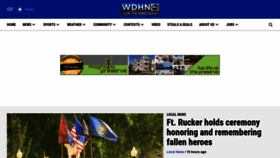 What Wdhn.com website looked like in 2021 (2 years ago)